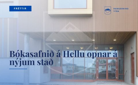Bókasafnið á Hellu á nýjum stað