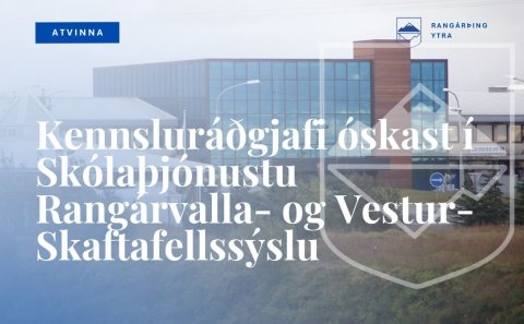 Kennsluráðgjafi óskast í Skólaþjónustu