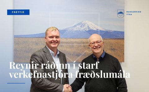 Reynir Jónsson ráðinn í starf verkefnastjóra fræðslumála