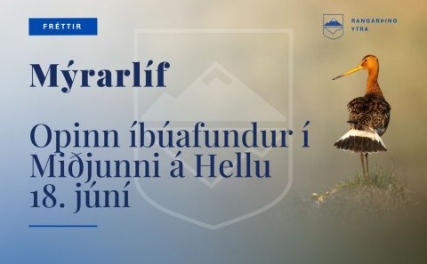 Mýrarlíf - Opinn íbúafundur 18. júní