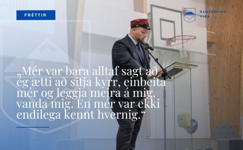 Ræða nýstúdents 17. júní 2026 - Sindri Snær Brynjólfsson