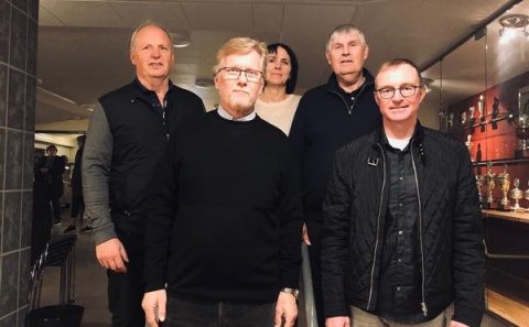 Ný stjórn GHR. Á myndina vantar Guðrúnu gjaldkera og Guðlaug úr varastjórn.