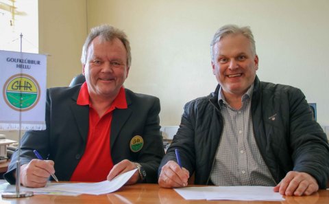Rangárþing ytra gerir samstarfssamning við Golfklúbbinn Hellu