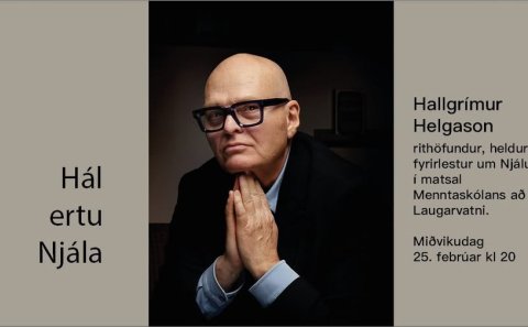 Hál ertu Njála - fyrirlestur á Laugarvatni