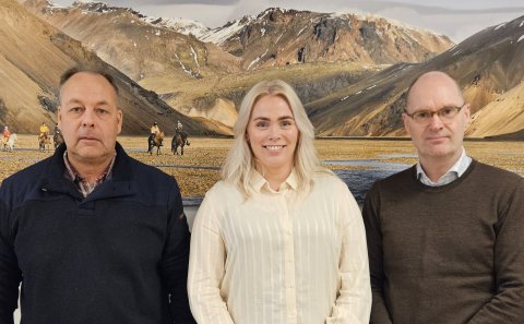 Eggert Valur Guðmundsson oddviti, Harpa Jónsdóttir byggðaþróunarfulltrúi og Jón G. Valgeirsson sveit&hellip;