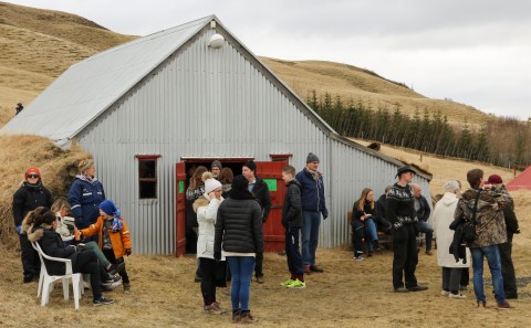 Sumrinu fagnað að Hellum í Landsveit