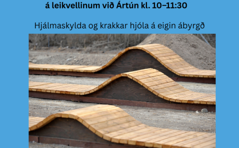 Hjólaþrautir með Diego á sumardaginn fyrsta