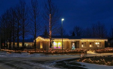 Best skreytta húsið í Rangárþingi ytra 2022, Hraunalda 1.