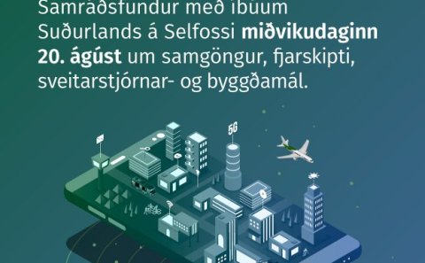 Opinn íbúafundur með innviðaráðherra