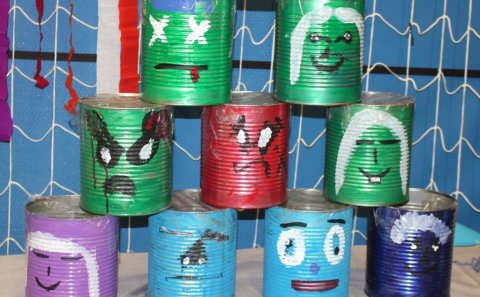 Bæjarhellan í Grunnskólanum Hellu