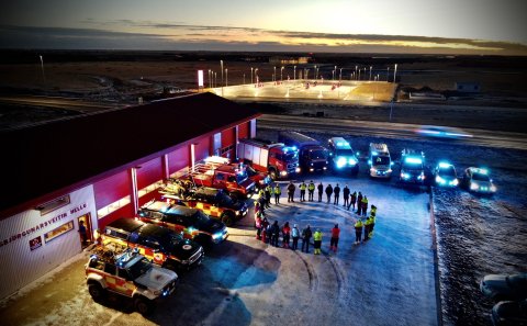 Viðbragðsaðilar í Rangárvallasýslu minntust fórnarlamba umferðarslysa