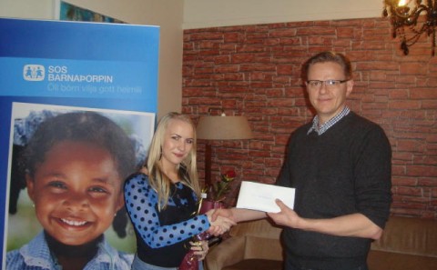 Írena safnaði nærri hálfri milljón fyrir SOS Barnaþorpin á Haítí