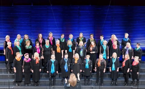 Kvennakórinn Ljósbrá í Hörpu