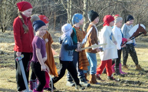 Samstarfsverkefni Listanefndar Norður-Dakóta og Laugalandsskóla