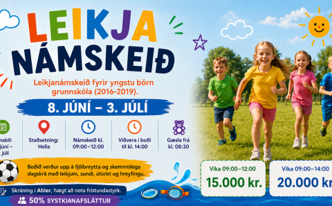Sumarnámskeið 2026