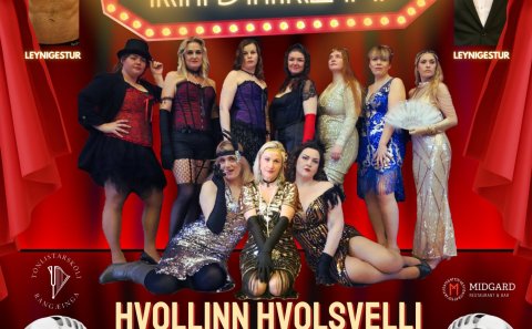 Lífið er kabarett - sýning og skemmtun 11. apríl