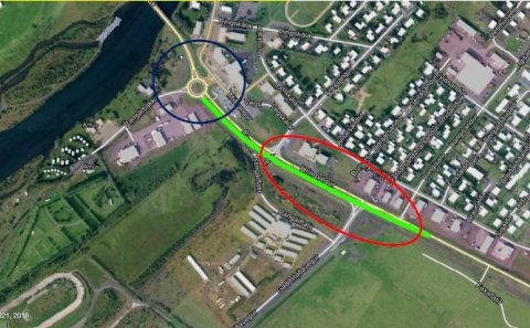 Hringvegur lokaður við Hellu til austurs