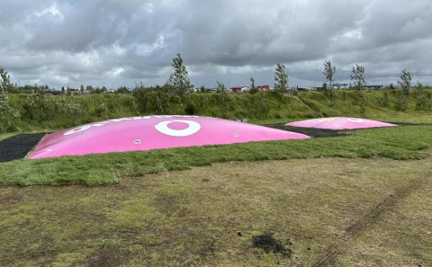 Nýir ærslabelgir við Hellu