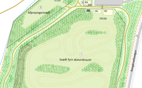 Akstursíþróttasvæðið við Hellu - starfsleyfisskilyrði í kynningu