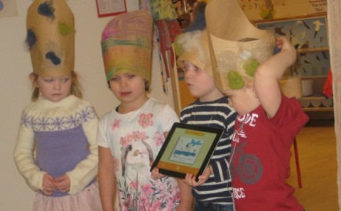 Skemmtilegt þorrablót hjá Leikskólanum á Laugalandi