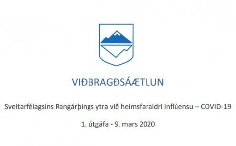Viðbragðsáætlun sveitarfélagsins vegna COVID-19