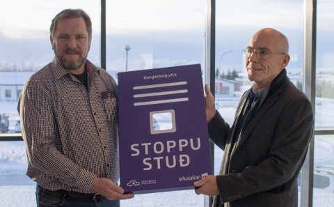 Stoppustuð á Hellu