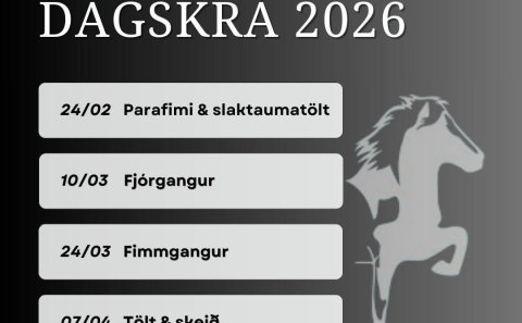 Svona er dagskrá Suðurlandsdeildarinnar 2026