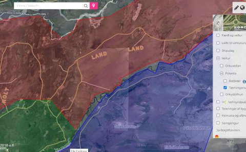 Á www.map.is/ry er hægt að sjá hvernig tæming skiptist eftir svæðum. Það er gert með því að opna fli…