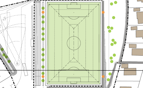 Lýsing gervigrasvallar – breyting á deiliskipulagi