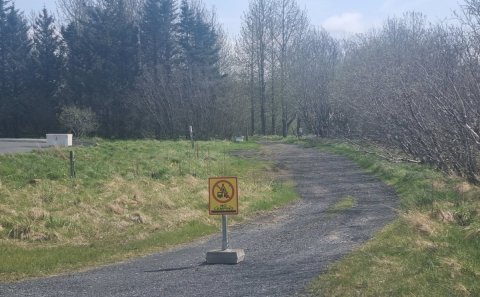 Tjaldsvæðið á Laugalandi lokað 2024