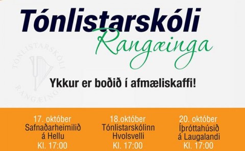 Tónlistarskóli Rangæinga - Afmæliskaffi!