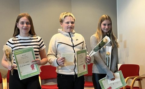 Gott gengi okkar krakka í stóru upplestrarkeppninni