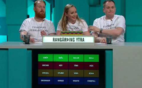 F.v. Sigurjón Bjarni, Fjóla Kristín og Bæring.