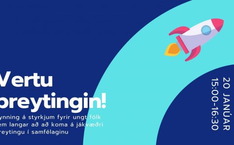 Vertu breytingin! Kynningarfundur 20. janúar.